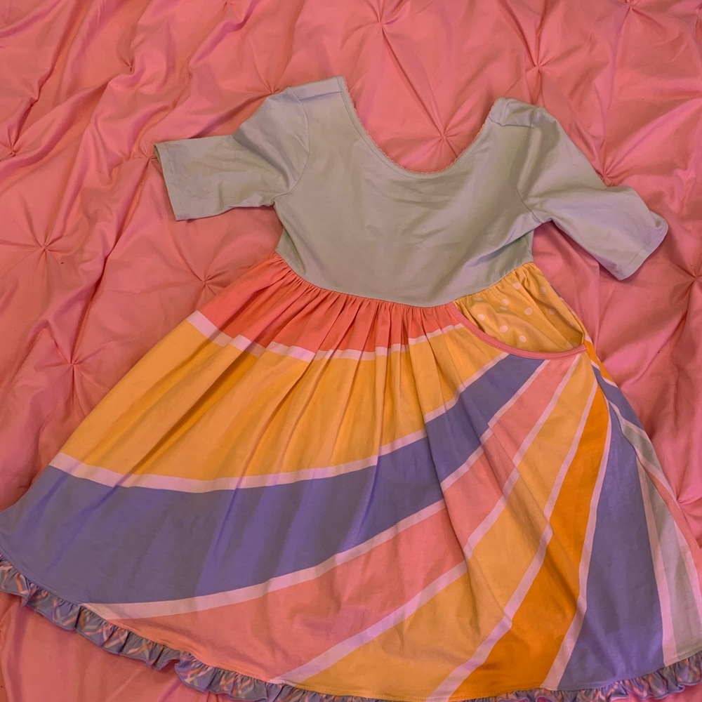 Girls Matilda Jane dress with pocket only wore twice